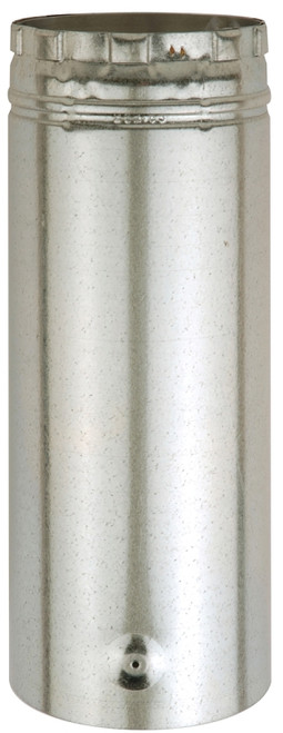 AmeriVent 5E12A Type B Gas Vent Pipe, 5 in OD, 12 in L, Galvanized Steel [SKU: ORG8184392]