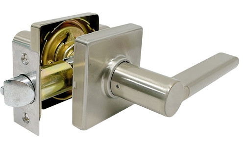 ProSource Passage Lock, Lever, Contemporary, Satin Nickel [SKU: ORG7420979]