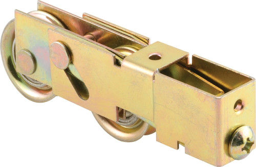 Prime-Line D 1808 Roller Assembly, 1-1/4 in Dia Roller, Steel, 2-Roller, Plain Back Mounting [SKU: ORG9468315]