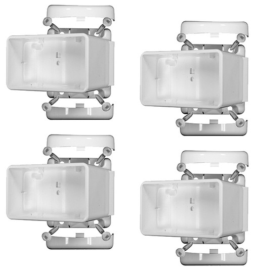 Xpanse Select 73012492 Rail Angle Bracket, Vinyl, White, Gloss, For: Select Series Railings [SKU: ORG9020538]