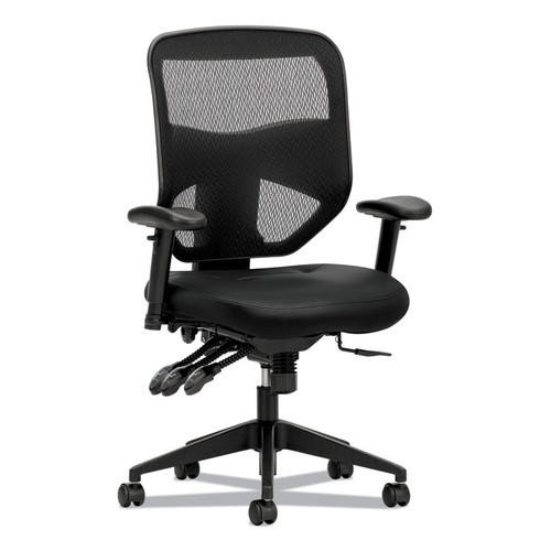Prominent Mesh High-Back Task Chair, Supports Up to 250 lb, 17" to 21" Seat Height, Black [SKU: BSXVL532SB11]