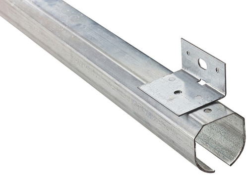 National Hardware N193-953 Round Rail, Steel, Galvanized, 2-13/32 in W, 2-3/8 in H, 120 in L [SKU: ORG0128462]
