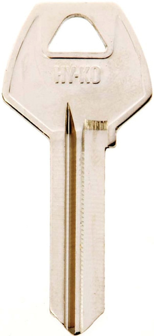 HY-KO 11010CO91 Key Blank, Brass, Nickel, For: Corbin Russwin Cabinet, House Locks and Padlocks [SKU: ORG2784320]