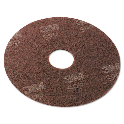 Surface Preparation Pad, 13" Diameter, Maroon, 10/Carton [SKU: MMMSPP13]