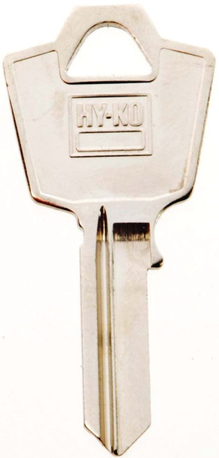 HY-KO 11010ES9 Key Blank, Brass, Nickel, For: ESP Vehicle Locks [SKU: ORG3516168]