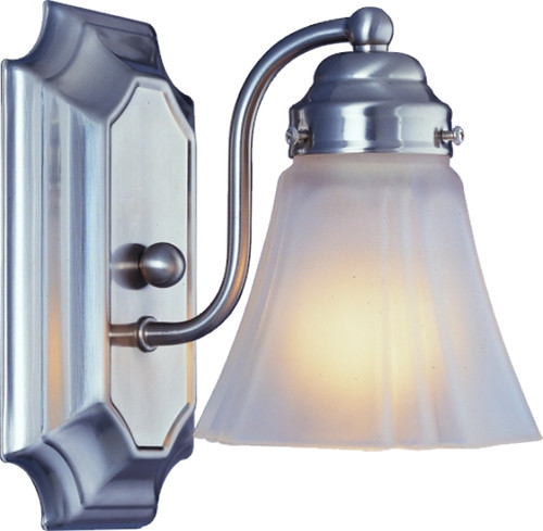 Boston Harbor RF-V-041-BN-3L Vanity Light Fixture, 60 W, 1-Lamp, A19 or CFL Lamp, Steel Fixture, Brushed Nickel Fixture [SKU: ORG5875638]