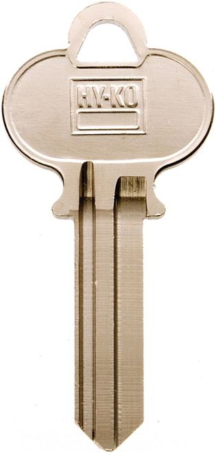 HY-KO 11010ER1 Key Blank, Brass, Nickel, For: Earle Cabinet, House Locks and Padlocks [SKU: ORG6794887]