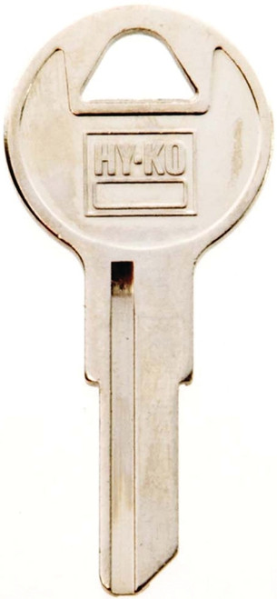 HY-KO 11010IL11 Key Blank, Brass, Nickel, For: Illinois Cabinet, House Locks and Padlocks [SKU: ORG3055563]