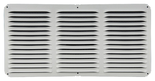 LOMANCO LomanCool C816W Cornice Vent, 8 in L, 16 in W, 65 sq-ft Net Free Ventilating Area, Aluminum, White [SKU: ORG4218673]