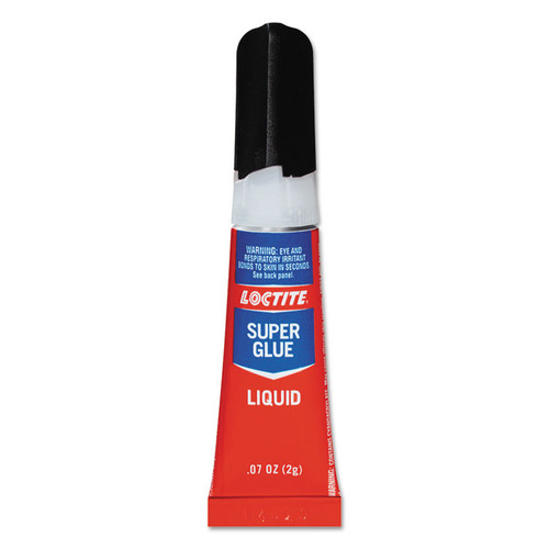 Super Glue Liquid Tubes, 0.07 oz, Dries Clear, 2/Pack [SKU: LOC1363131]