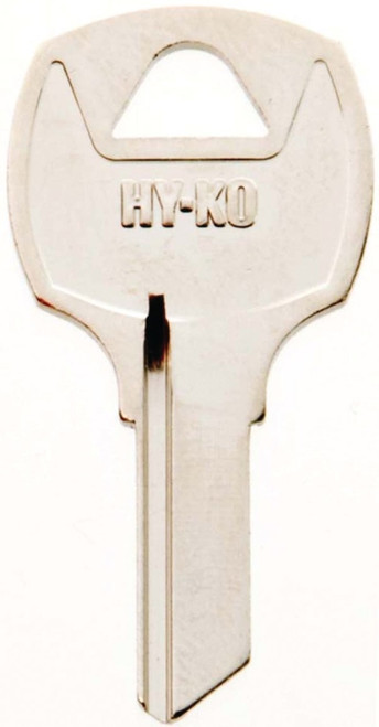 HY-KO 11010RO5 Key Blank, Brass, Nickel, For: National Cabinet Locks [SKU: ORG1757103]