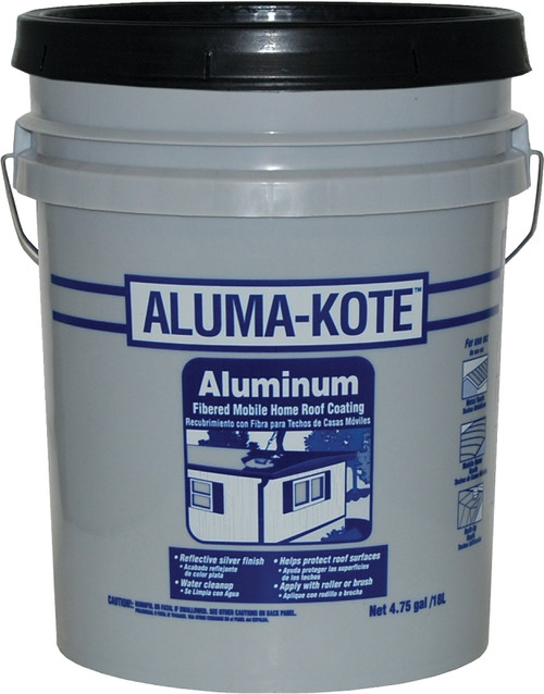 Gardner 6245-GA Mobile Home Roof Coating, Silver, 18 L, Liquid [SKU: ORG8537672]