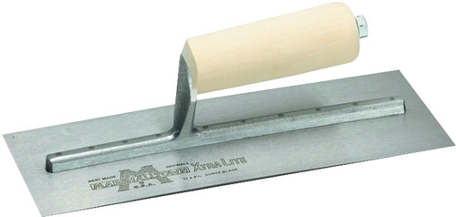 Marshalltown 12 Drywall Trowel, 4-1/2 in W Blade, 11 in L Blade, HCS Blade, Straight Handle, Hardwood Handle [SKU: ORG6484869]
