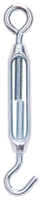 ProSource LR335 Turnbuckle, 7/32 in Thread, Hook, Eye, 6-1/2 in L Take-Up, Aluminum [SKU: ORG0562884]