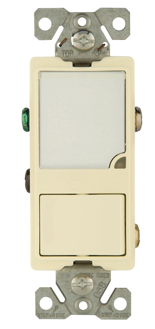 Eaton Cooper Wiring Patrol Series 7738LA-BOX Night Light, 15 A, 120 V, 1 W, 3-Lamp, LED Lamp, Light Almond Light [SKU: ORG5441407]