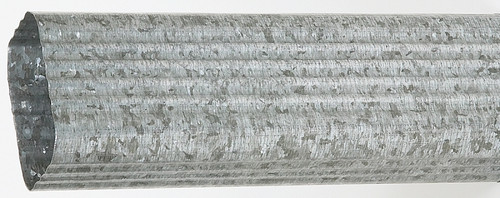 Amerimax 2801400120 Downspout, 2 in W, 3 in H, 10 ft L, Galvanized Steel [SKU: ORG8226045]