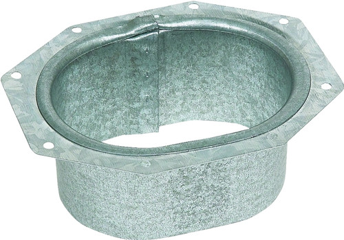 Amerimax 29051 Gutter Outlet, 5 in Gutter, Galvanized Steel [SKU: ORG6226419]