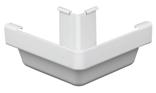 Euramax M0503 Stair Post, 5 in Gutter, Vinyl, White [SKU: ORG7388804]