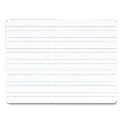 Double-Sided Dry Erase Lap Board, 12 x 9, White Surface, 10/Pack [SKU: UBR483U0001]