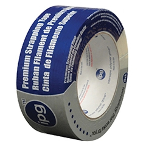 IPG 9718 Strapping Tape, 60 yd L, 1-7/8 in W, Polypropylene Backing, Natural [SKU: ORG6574578]