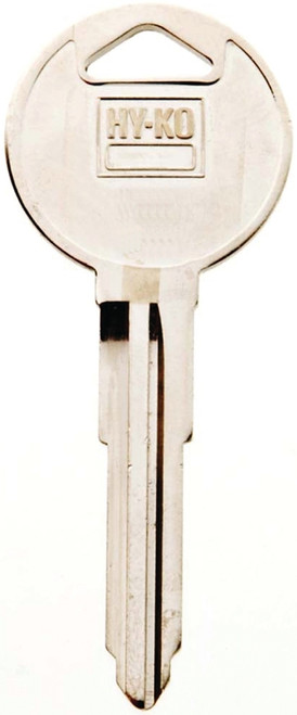 HY-KO 11010MZ17 Automotive Key Blank, Brass, Nickel, For: Mazda Vehicle Locks [SKU: ORG8854069]