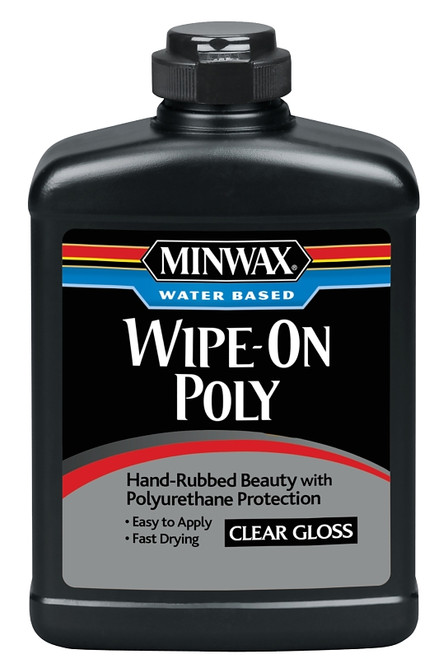 Minwax 409170000 Wipe-On Poly Paint, Liquid, Clear, 1 pt, Can [SKU: ORG0913178]