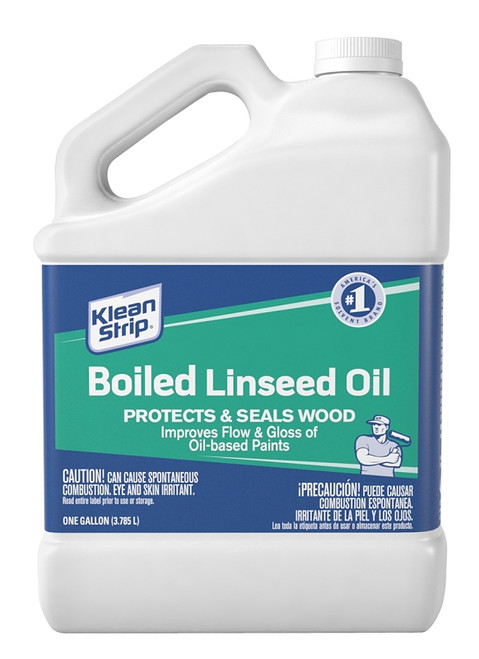 Klean Strip GLO45 Linseed Oil, Liquid, Clear Amber, 1 gal, Can [SKU: ORG8379794]