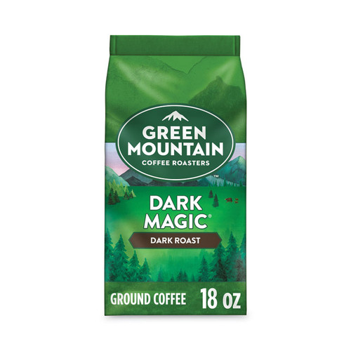 Dark Magic Ground Coffee, 18 oz Bag [SKU: GMT7134EA]