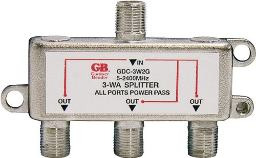 GB GDC-3W2G Satellite/Digital TV Splitter [SKU: ORG1252642]