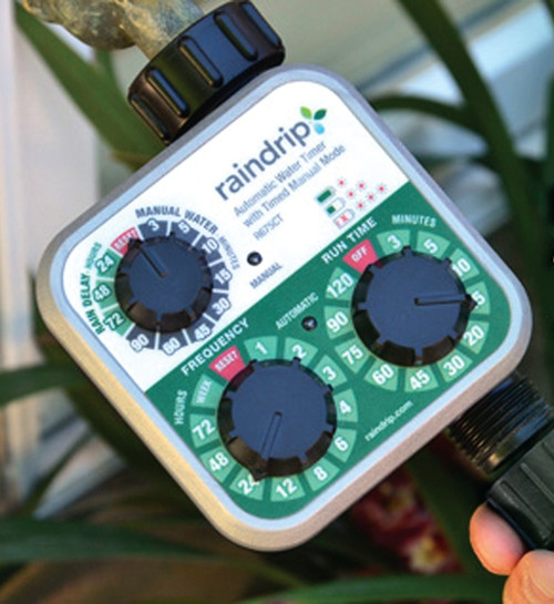 Raindrip R675CT Timer, 1 -Zone, 120 min Cycle, 3-Dial Display [SKU: ORG0116103]