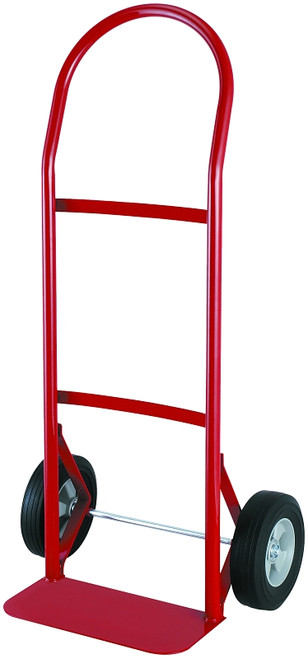 ProSource Hand Truck, 250 lb Weight Capacity, 14 in W x 7 in D Toe Plate, Red [SKU: ORG0163584]