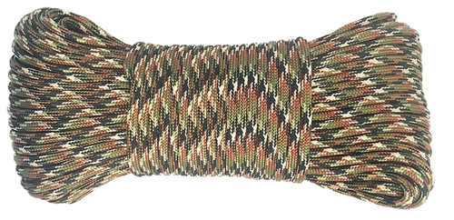 BARON 63715 Cord, 5/32 in Dia, 100 ft L, 110 lb Working Load, Polyester, Camo [SKU: ORG7459399]