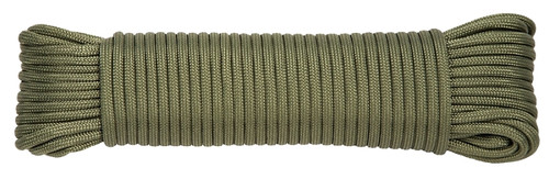 BARON 63018 Cord, 5/32 in Dia, 100 ft L, 110 lb Working Load, Polyester, Olive [SKU: ORG7459357]