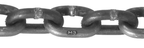 BARON PC3014HDGP Proof Coil Chain, 1/4 in, 250 ft L, 30 Grade, Carbon Steel, Hot-Dipped Galvanized [SKU: ORG3032992]