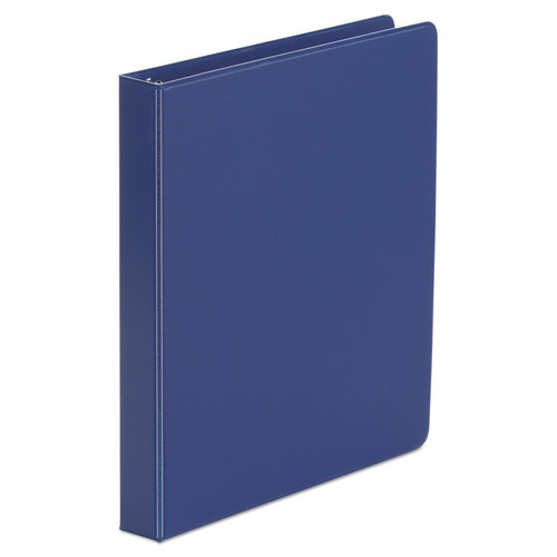 Economy Non-View Round Ring Binder, 3 Rings, 1" Capacity, 11 x 8.5, Royal Blue [SKU: UNV31402]