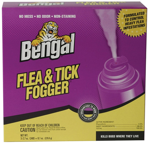 Bengal 55206 Flea Killer Plus, 3.3 oz Spray Bottle [SKU: ORG6272256]