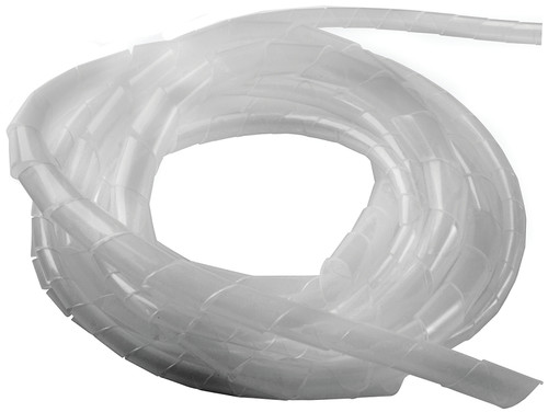GB FSP-AST2 Spiral Wrap, 3/8 in Dia, 4 ft L, Polyethylene, Clear [SKU: ORG5732698]