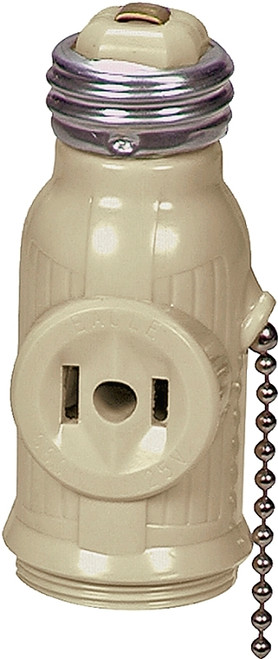 Eaton Wiring Devices BP718V Adapter, 660 W, 2-Outlet, Ivory [SKU: ORG4850335]