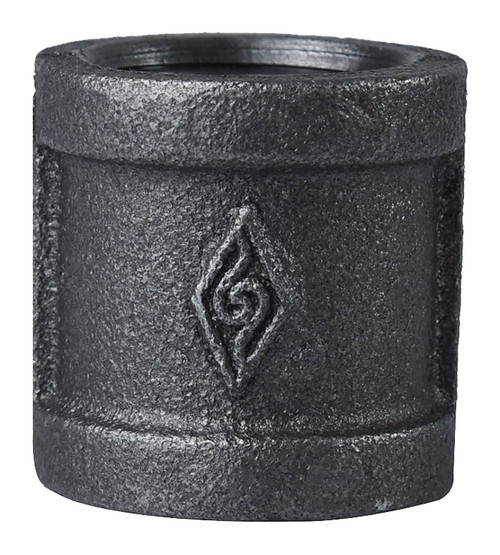 ProSource 21-3/4B Pipe Coupling, 3/4 in, FIP, Steel, SCH 40 Schedule, 300 psi Pressure [SKU: ORG6117584]