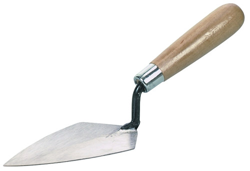 Marshalltown 95-3 Pointing Trowel, 5-1/2 in L Blade, 2-3/4 in W Blade, Steel Blade, Wood Handle [SKU: ORG6225445]