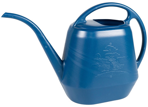 Bloem Aqua Rite JW41-33 Watering Can, 1.1 gal Can, Extra Long Spout, Plastic, Classic Blue [SKU: ORG4694055]