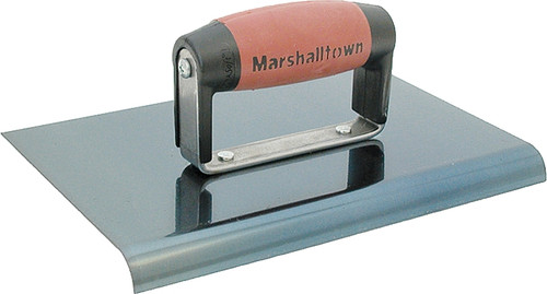Marshalltown DuraSoft Series 162BD Hand Edger, 6 in L Blade, 6 in W Blade, HCS Blade, 1/2 in Lip, 3/8 in Lip Radius [SKU: ORG6018113]