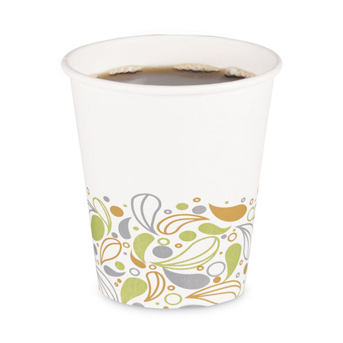 Deerfield Printed Paper Hot Cups, 10 oz, 50 Cups/Sleeve, 20 Sleeves/Carton [SKU: BWKDEER10HCUP]