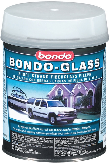 Bondo 272 Glass Reinforced Filler, 1 qt Can, Paste, Pungent Organic [SKU: ORG6475057]