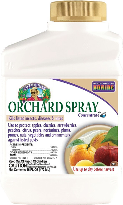 Bonide 217 Orchard Concentrate, Liquid, Spray Application, 1 pt [SKU: ORG7424518]