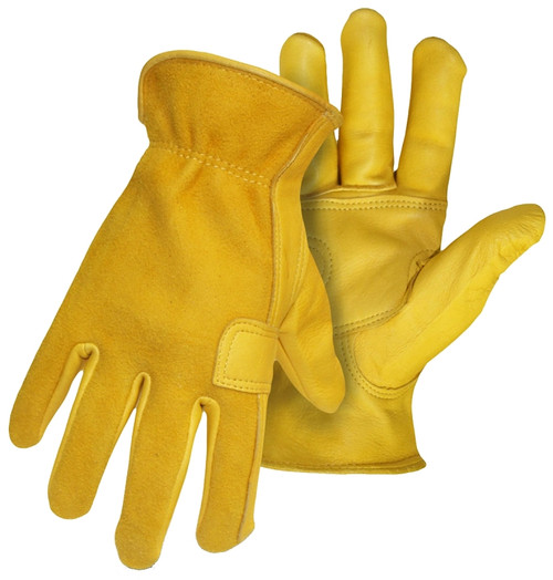 BOSS 4086J Driver Gloves, XL, Keystone Thumb, Deerskin Leather [SKU: ORG8219644]