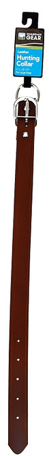 Boss Pet PDQ 30021 Hunting Collar, 21 in L Collar, 1 in W Collar, Leather, Brown [SKU: ORG1868645]
