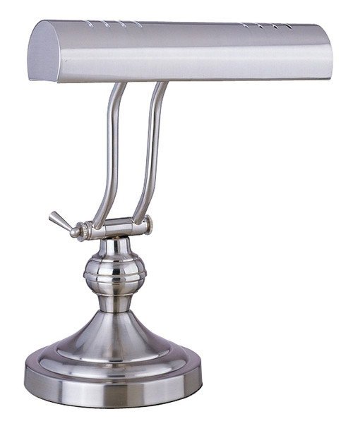 Boston Harbor TL-TB-800A3L Piano Desk Lamp, 120 V, 40 W, 1-Lamp, T10 Lamp, Satin Nickel Finish [SKU: ORG4076659]