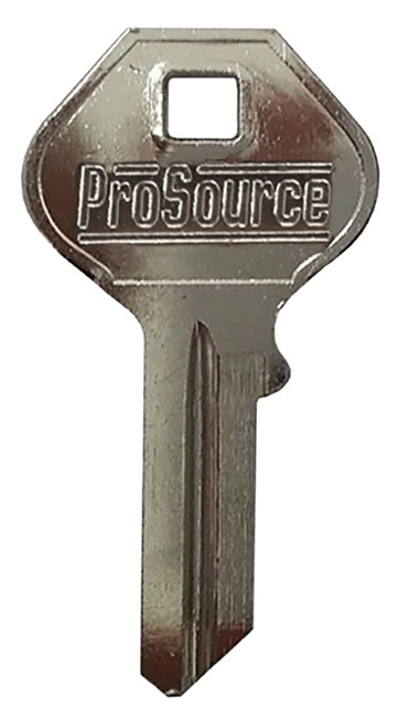 ProSource KB50-B Key Blank, Brass, Nickel, For: 600-2869, 600-2877, 012-0147 50 to 60 mm ProSource Brass Padlocks [SKU: ORG1038918]