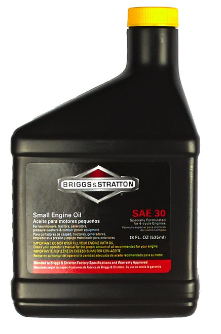 BRIGGS & STRATTON 100005 Engine Oil, 30W, 18 fl-oz [SKU: ORG4843967]
